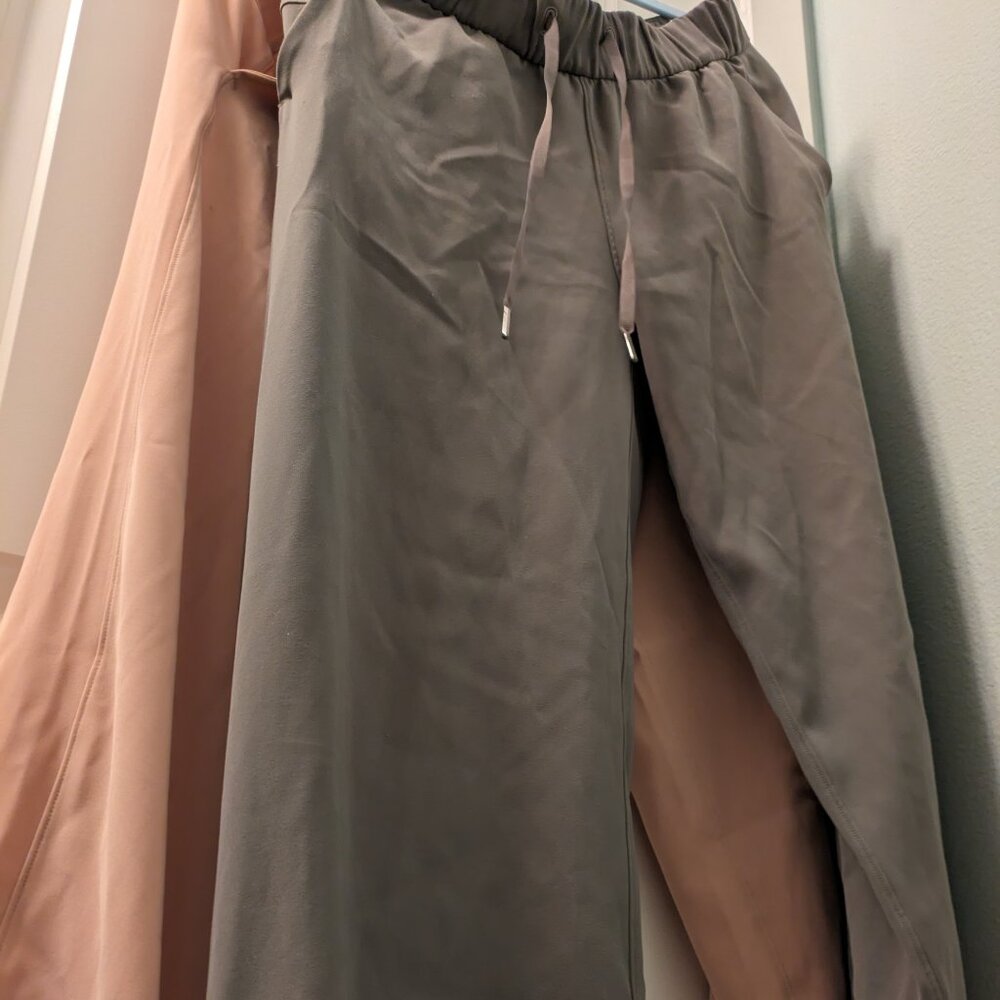 lululemon athletica on the fly Wide Leg Pants